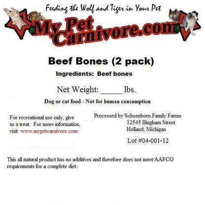 Beef Bones-2 pack