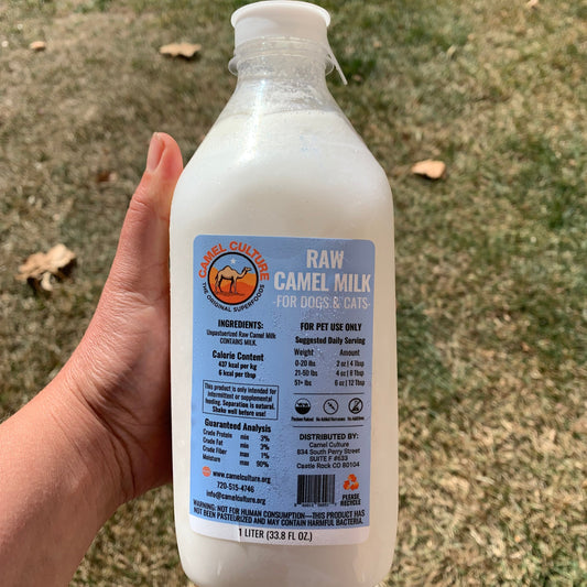 33.8 fl oz-Raw Camel Milk (Liter)