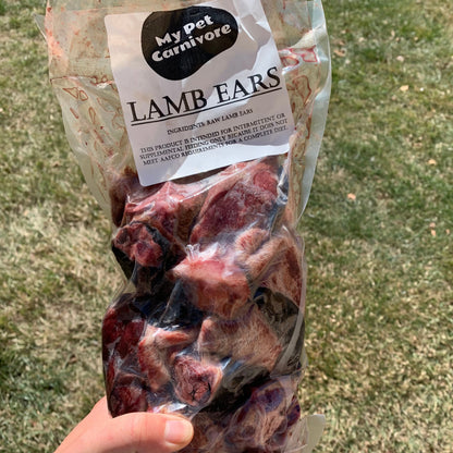 Raw Lamb Ears-2 LB.