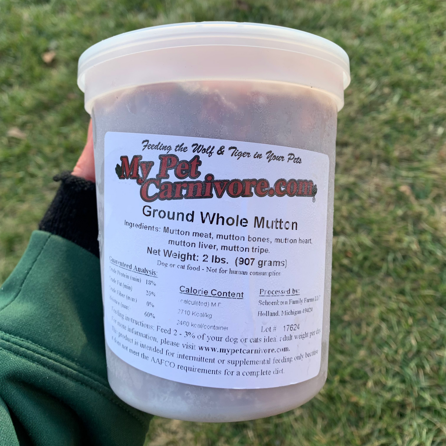 Coarse Ground Whole Mutton-2 LB.